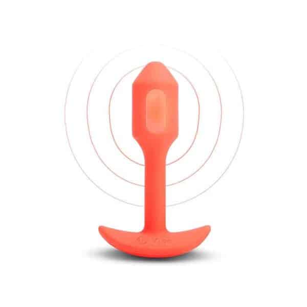 b-vibe vibrating snug plug 1 orange