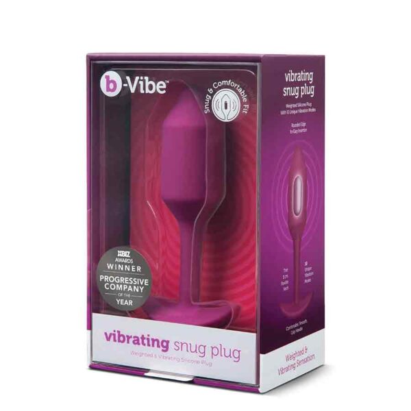 b-vibe vibrating snug plug 1 rosa
