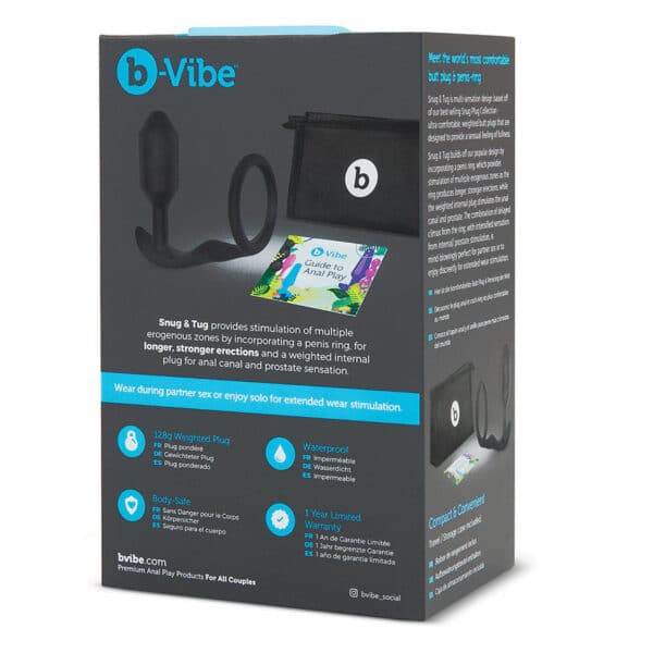 b-vibe vibrating snug & tug plug