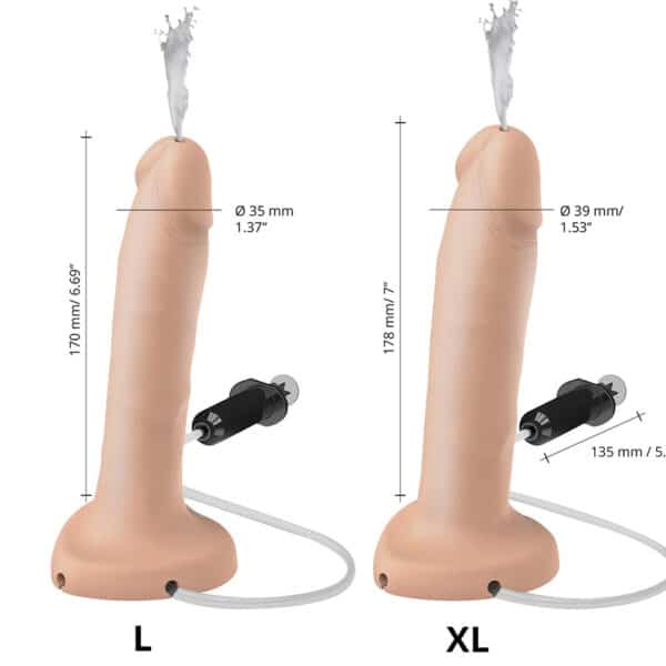 Strap-on me squirting dildo
