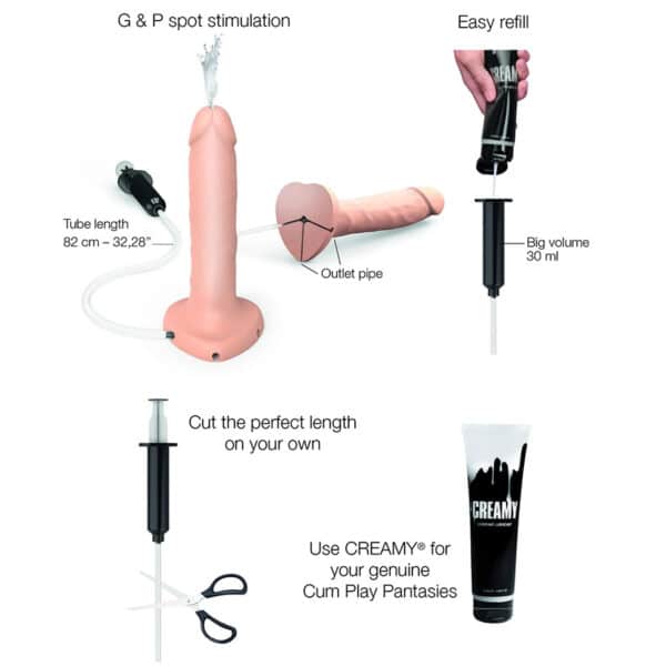 Strap-on me squirting dildo
